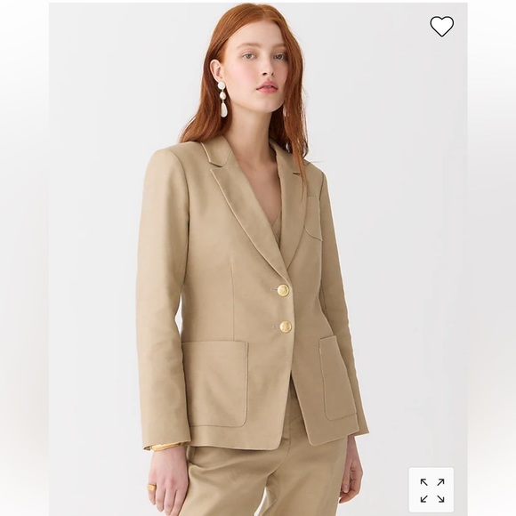 J.Crew Helena Blazer Size 00 NWT - Picture 2 of 5